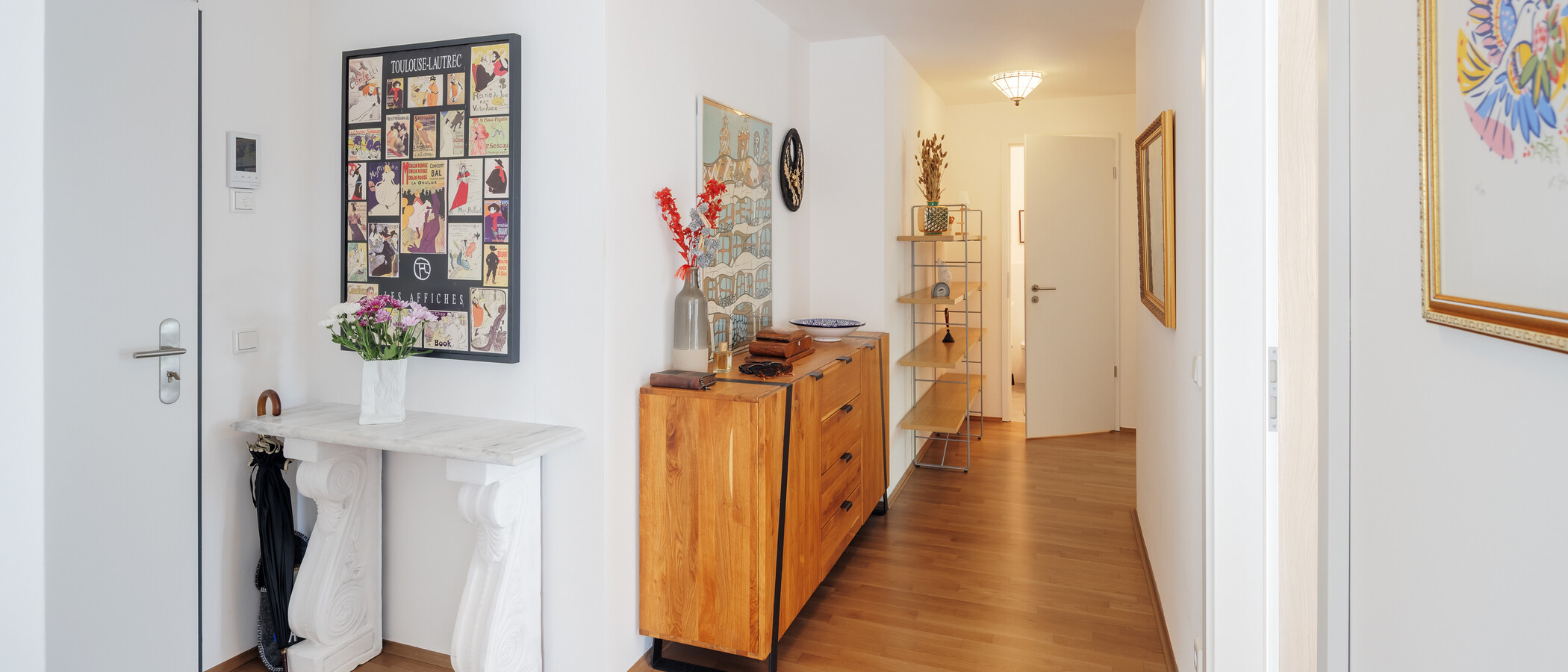 appartement avec jardin München Trudering 01 entrée/couloir 15002