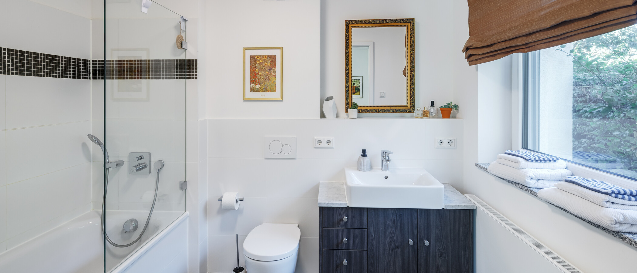 appartement avec jardin München Trudering 01 1ère salle de bain 15002