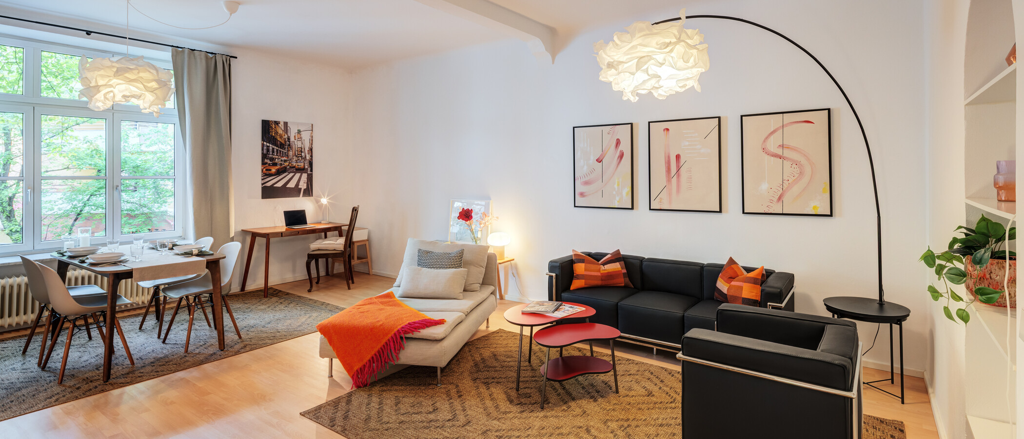 appartement München Maxvorstadt 02 pièce à vivre 15003