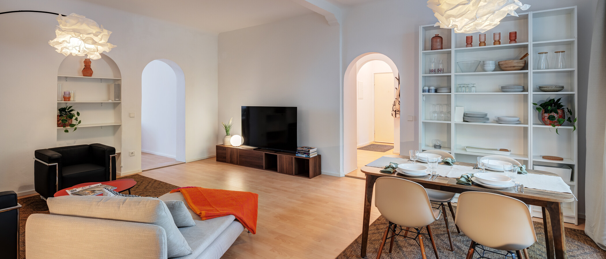 appartement München Maxvorstadt 04 pièce à vivre 15003