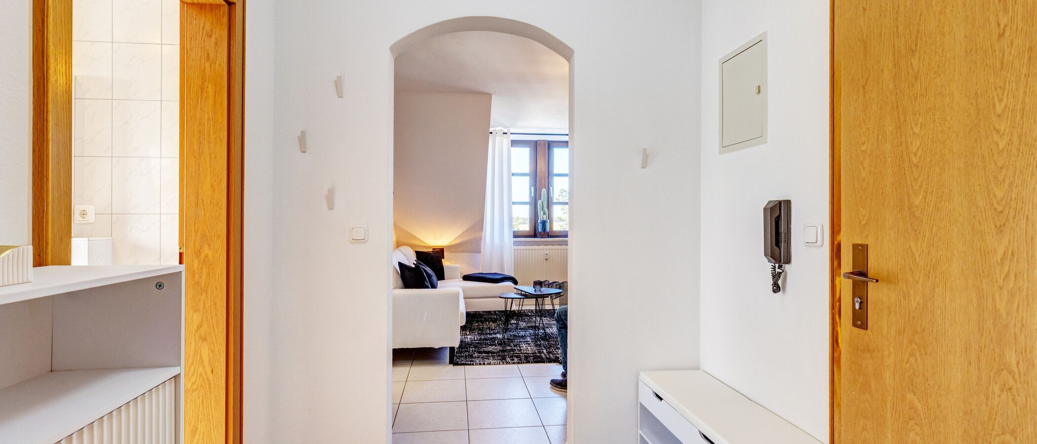appartement sous les toits Eching 02 entrée/couloir 15004