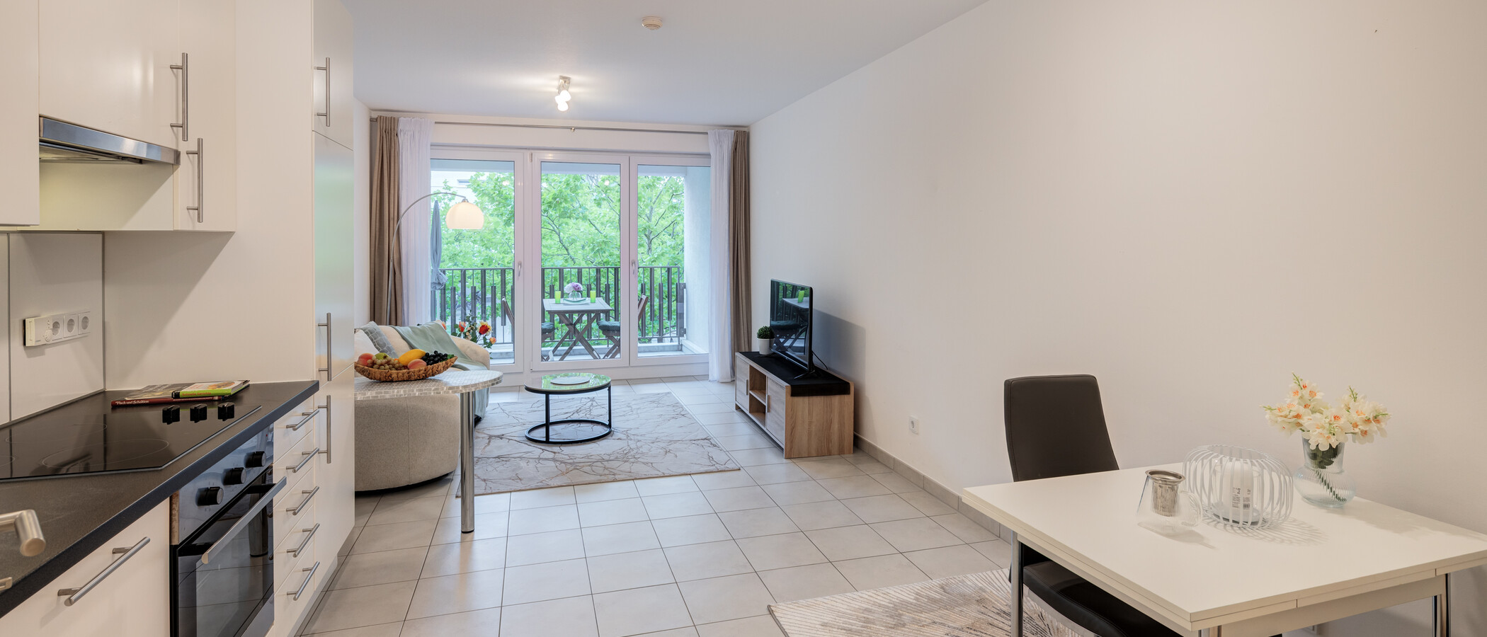 appartement München Neuhausen 02 pièce à vivre 15009