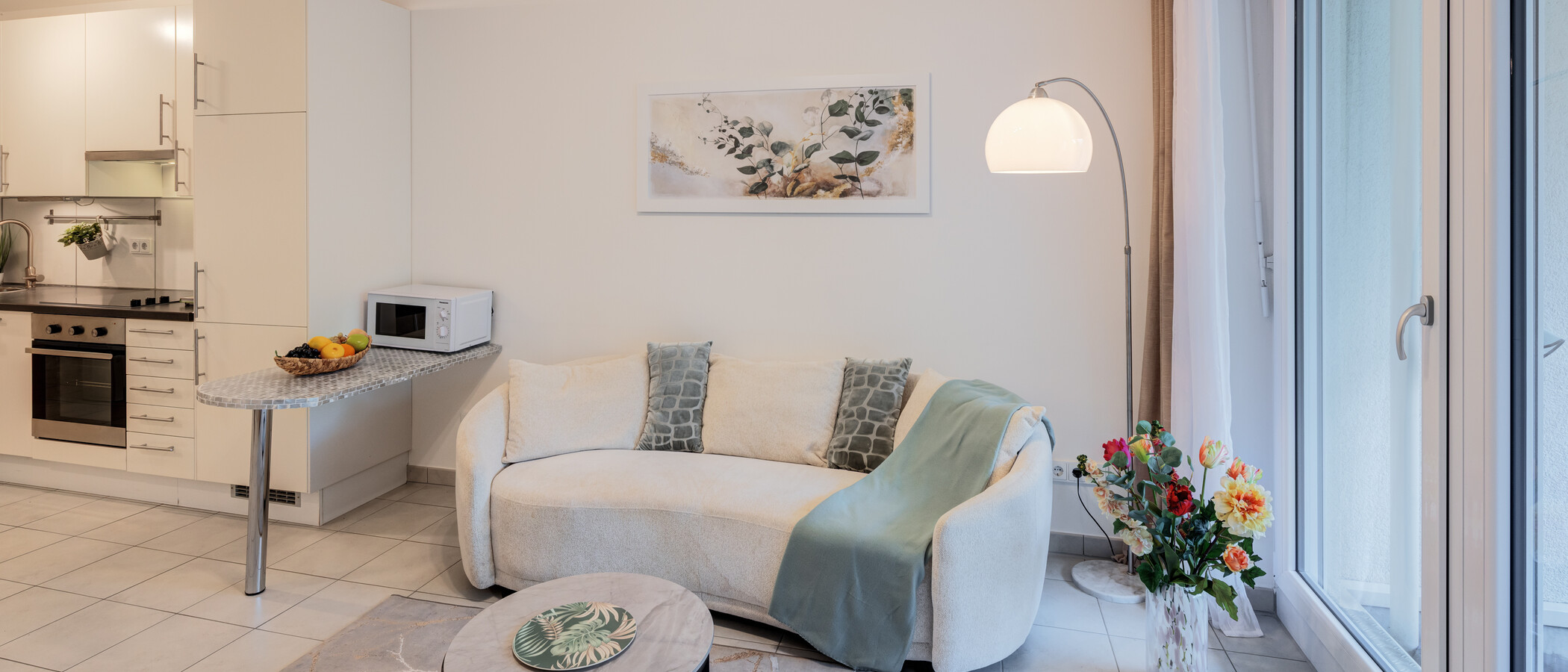 appartement München Neuhausen 04 pièce à vivre 15009