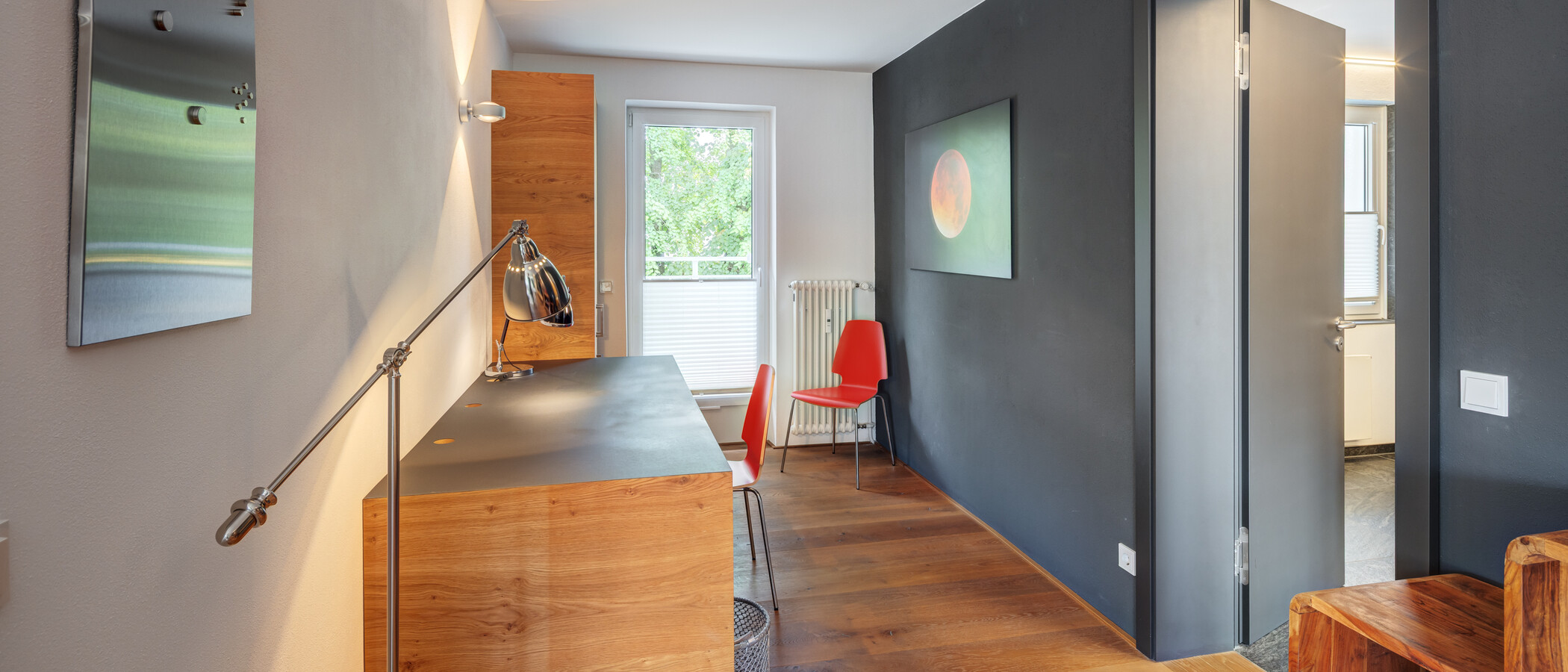 appartement avec terrasse sur le toit München Solln 04 pièce à vivre 15010