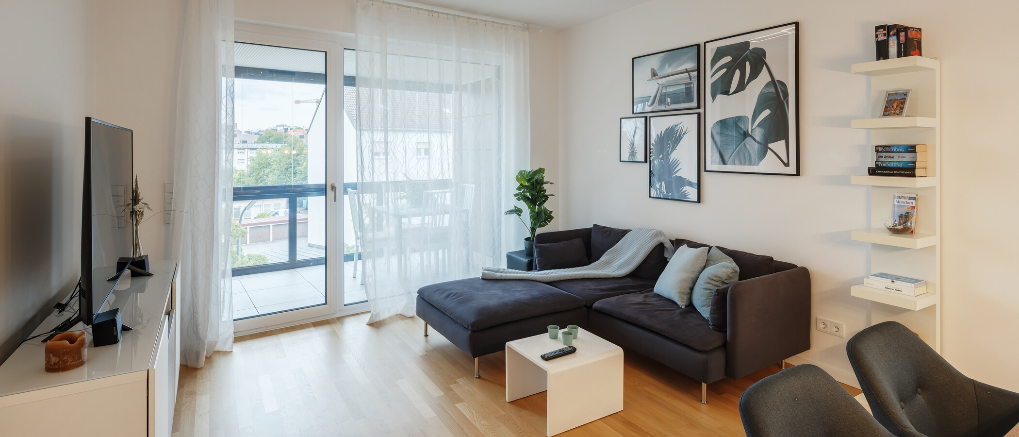 appartement München Neuhausen 02 pièce à vivre 15011