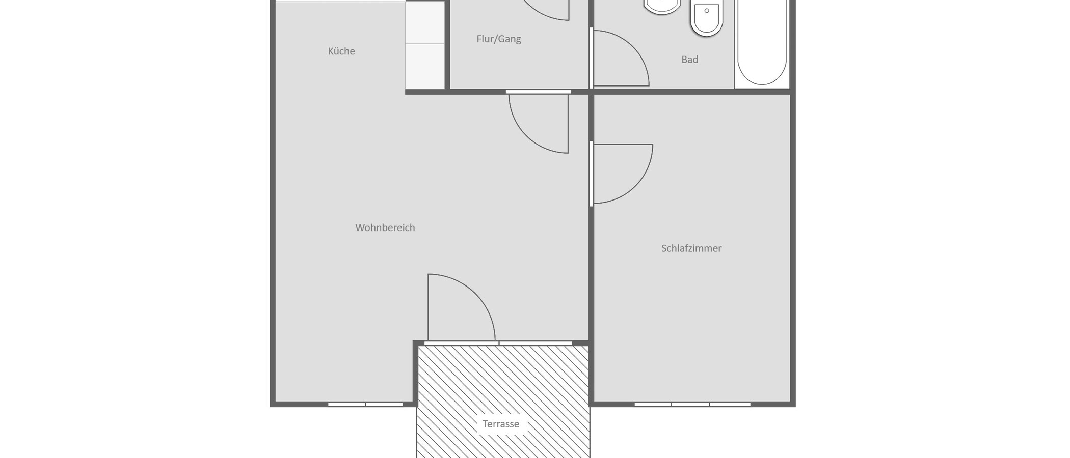 appartement München Freimann 01 plan d'étage 15014