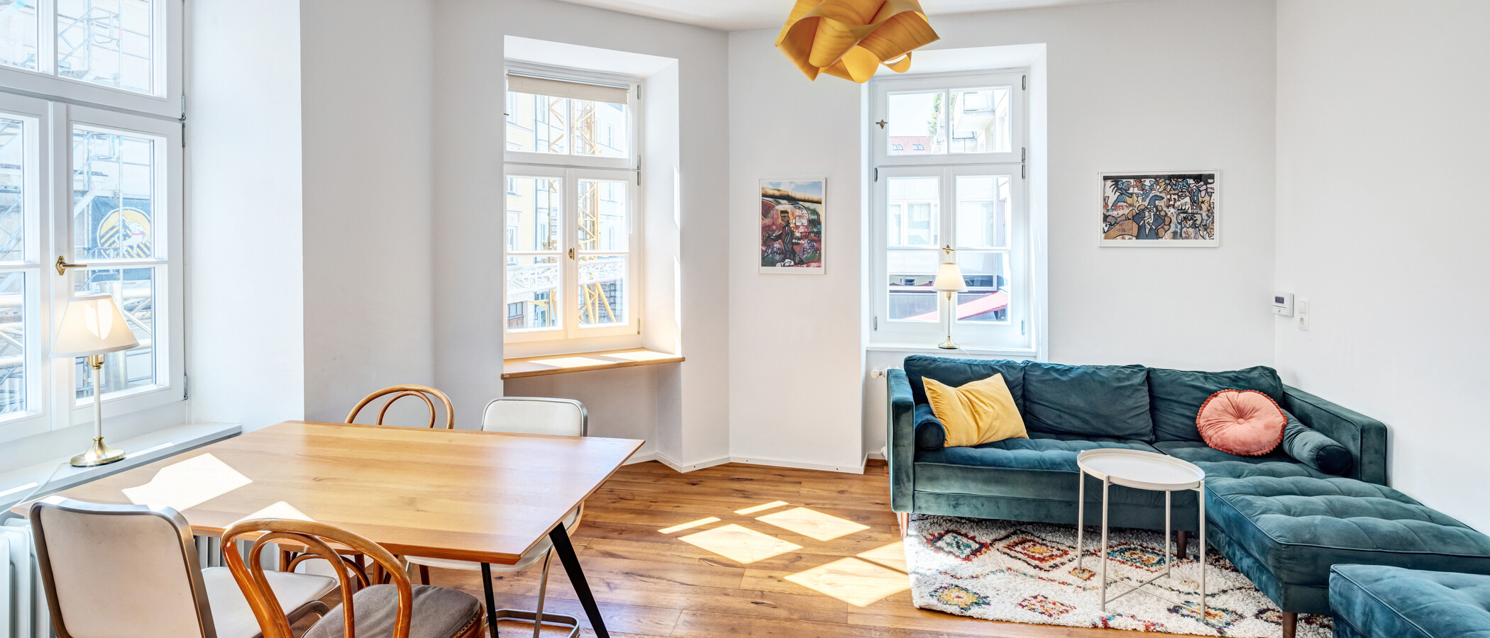 appartement München Glockenbachviertel 01 pièce à vivre 15015