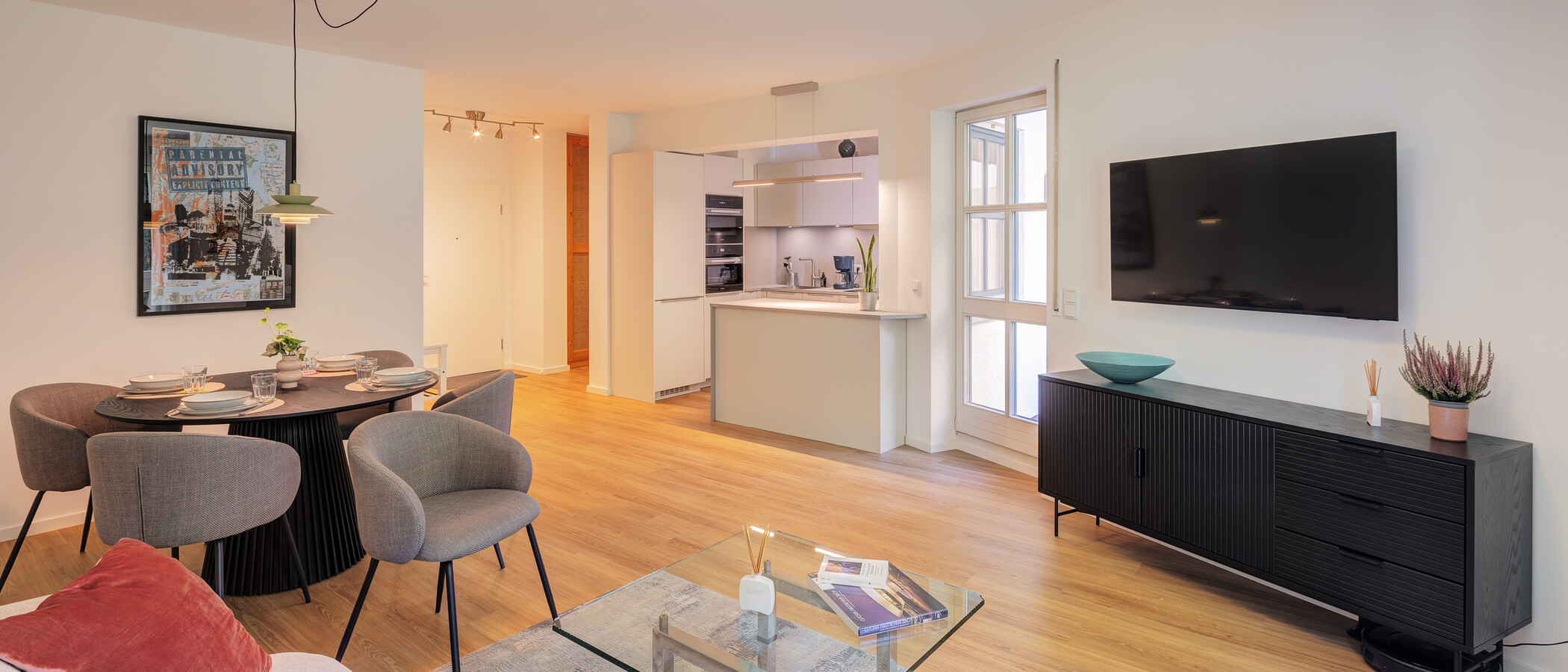 appartement avec jardin München Gärtnerplatzviertel 03 pièce à vivre 15016