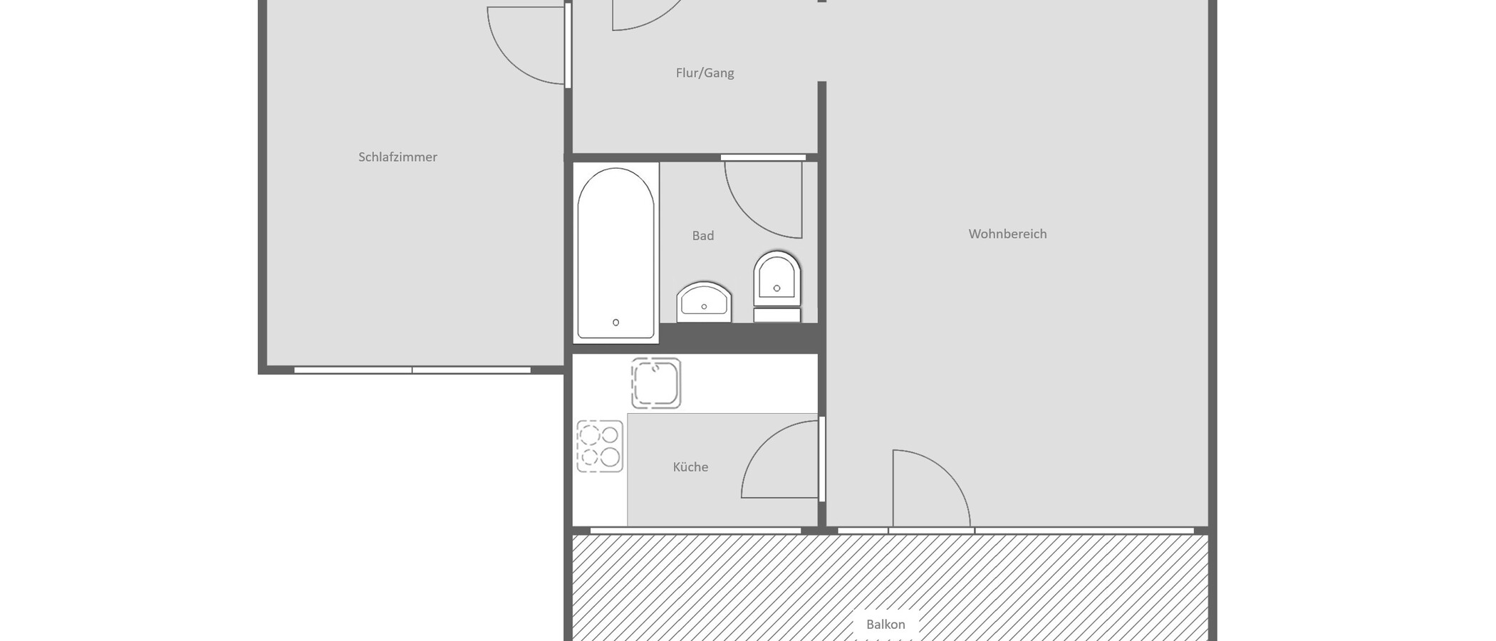 appartement München Neuperlach 01 plan d'étage 15020