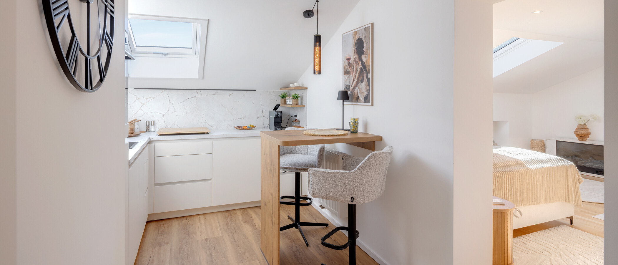 appartement sous les toits Gmund am Tegernsee 04 cuisine 15021