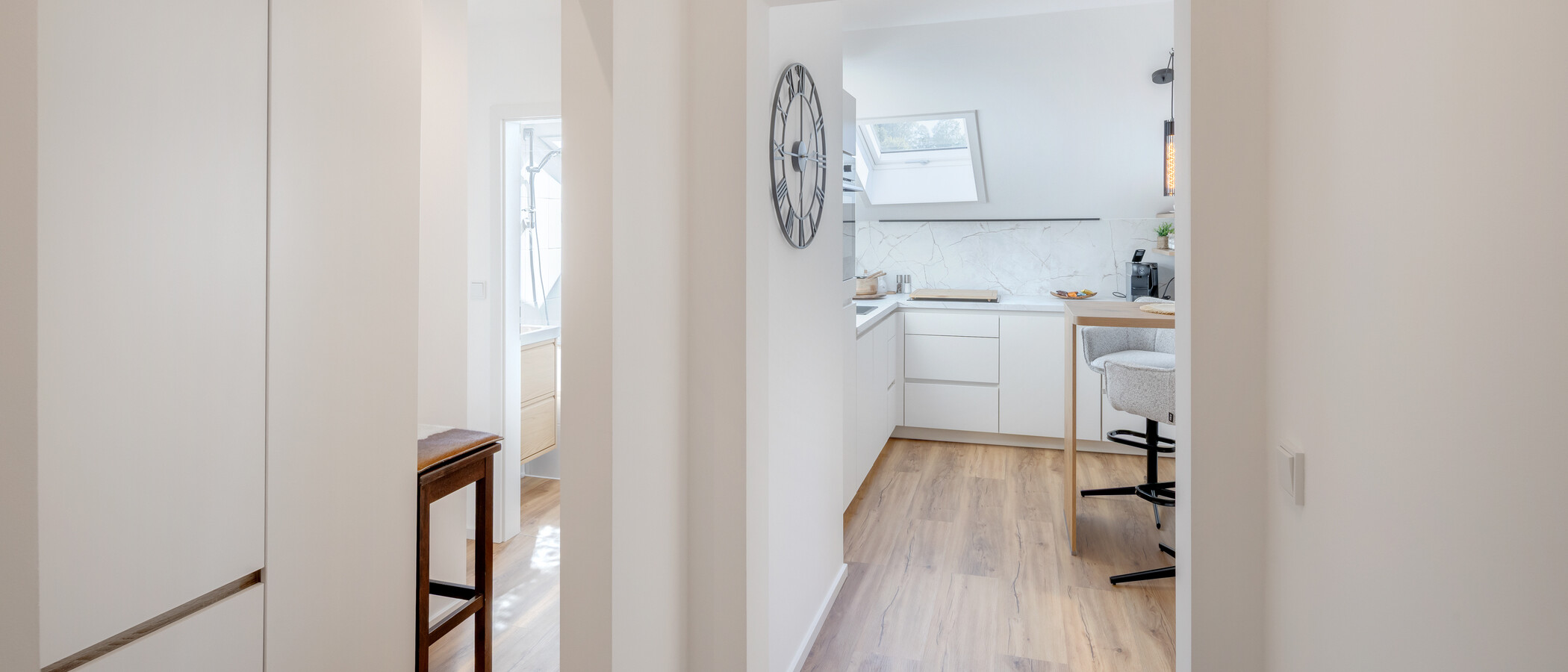 appartement sous les toits Gmund am Tegernsee 02 entrée/couloir 15021
