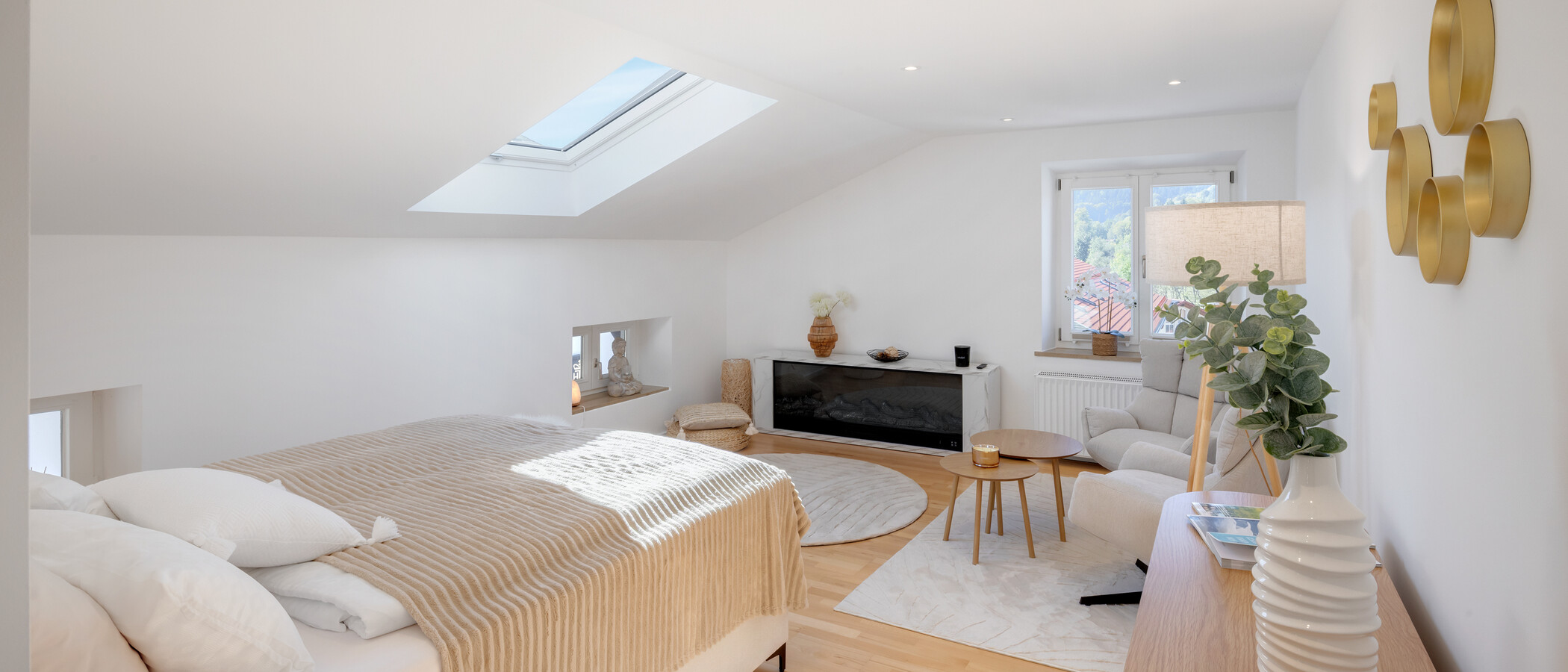 appartement sous les toits Gmund am Tegernsee 01 pièce à vivre 15021