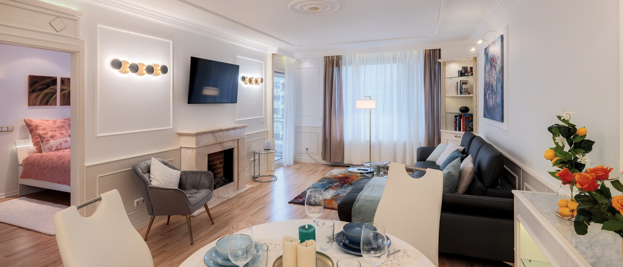 appartement München Au-Haidhausen 03 pièce à vivre 15026