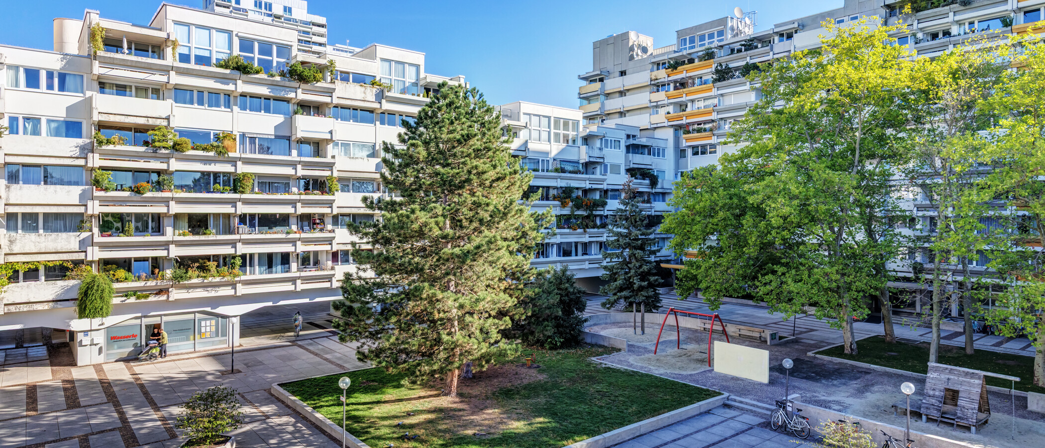 appartement avec terrasse sur le toit München Moosach 05 vue 15028