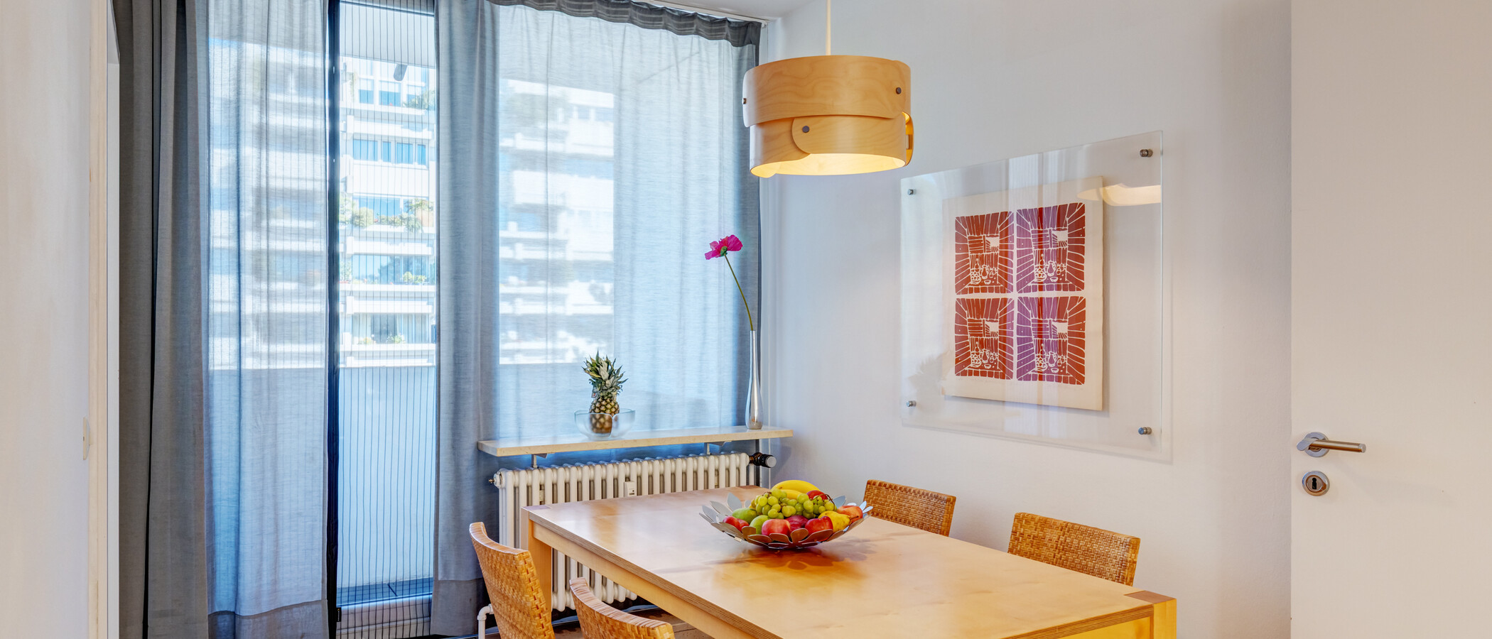 appartement avec terrasse sur le toit München Moosach 03 pièce à vivre 15028