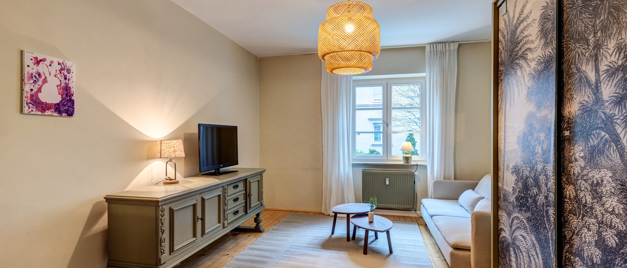 appartement München Laim 02 pièce à vivre 15031