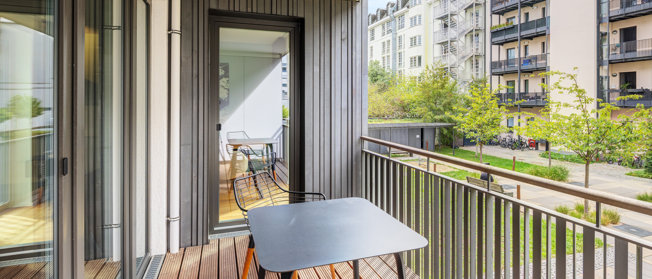 appartement München Schwanthalerhöhe 02 balcon 15032