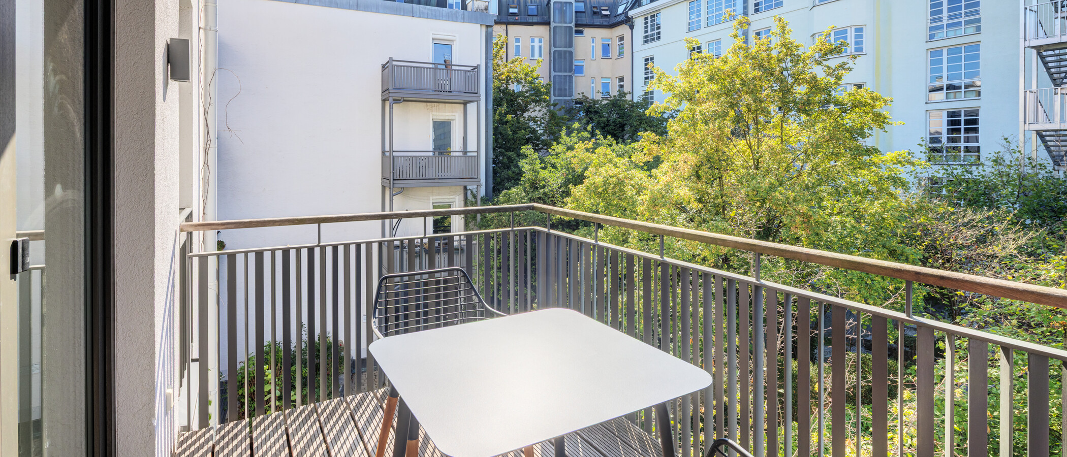 appartement München Schwanthalerhöhe 02 loggia 15033
