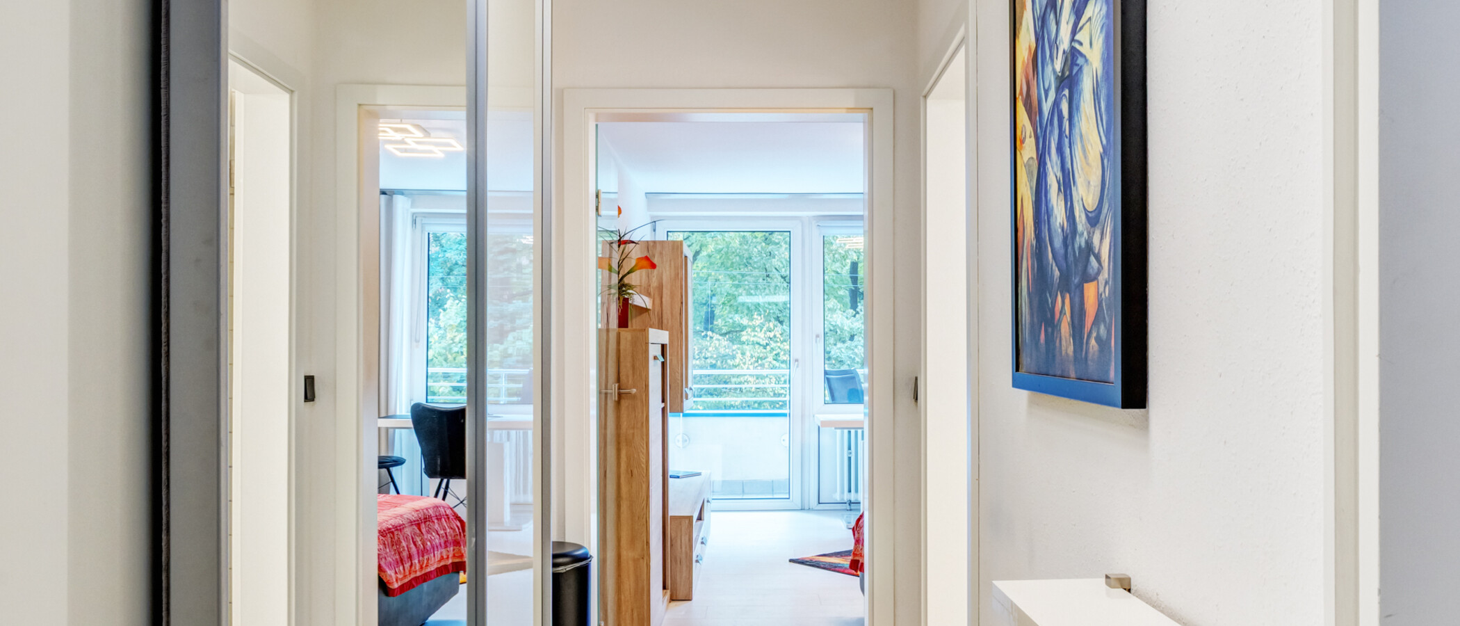appartement München Bogenhausen 01 entrée/couloir 15034
