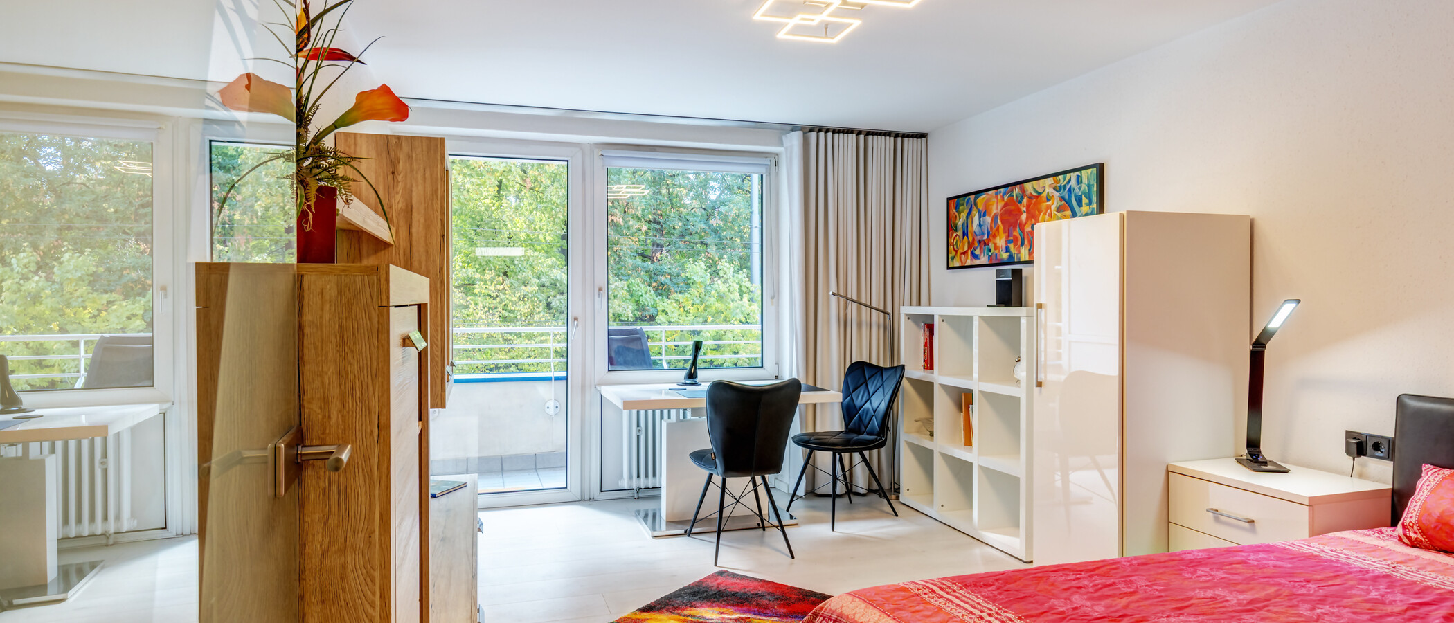 appartement München Bogenhausen 01 pièce à vivre 15034