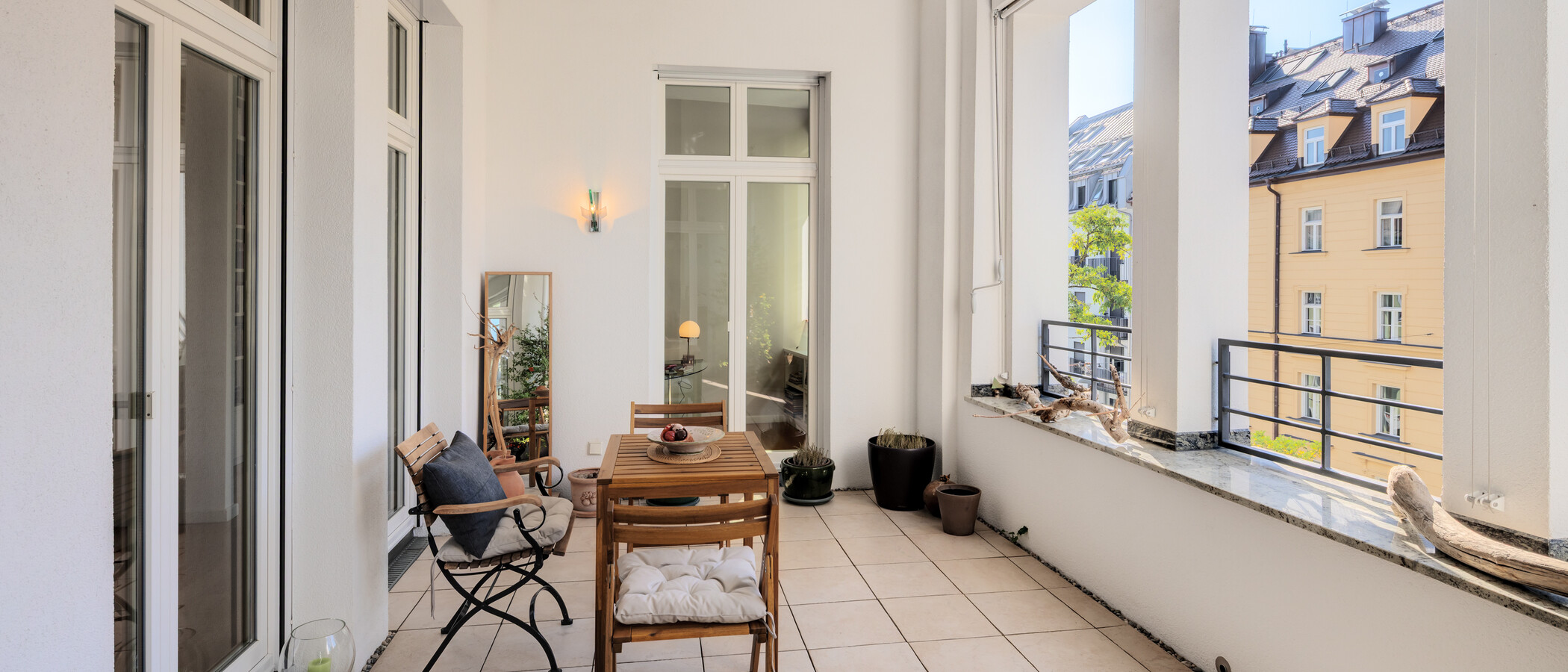 appartement München Isarvorstadt 01 loggia 15035