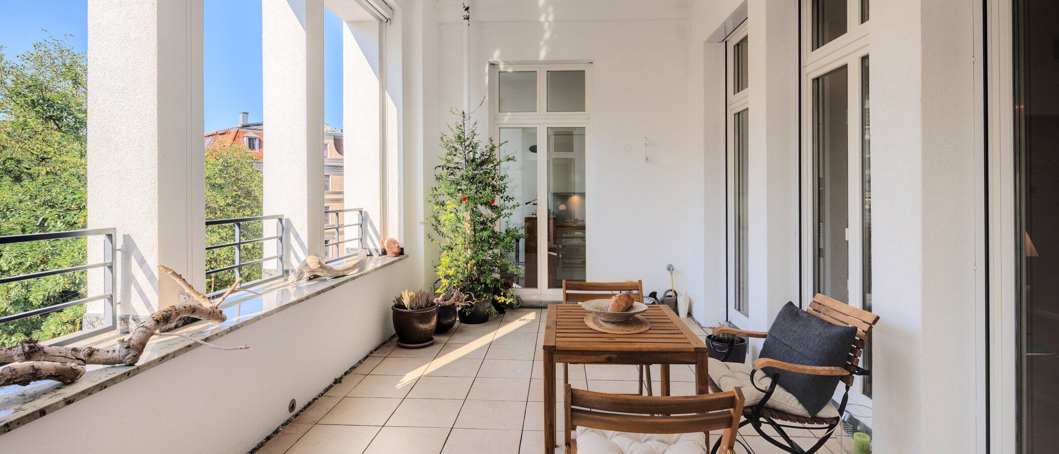 appartement München Isarvorstadt 03 loggia 15035