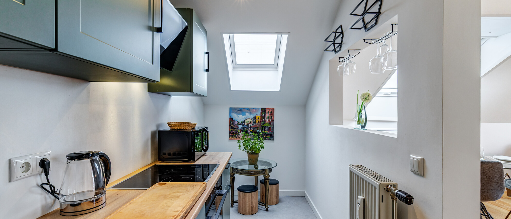 appartement sous les toits München Solln 02 cuisine 15038