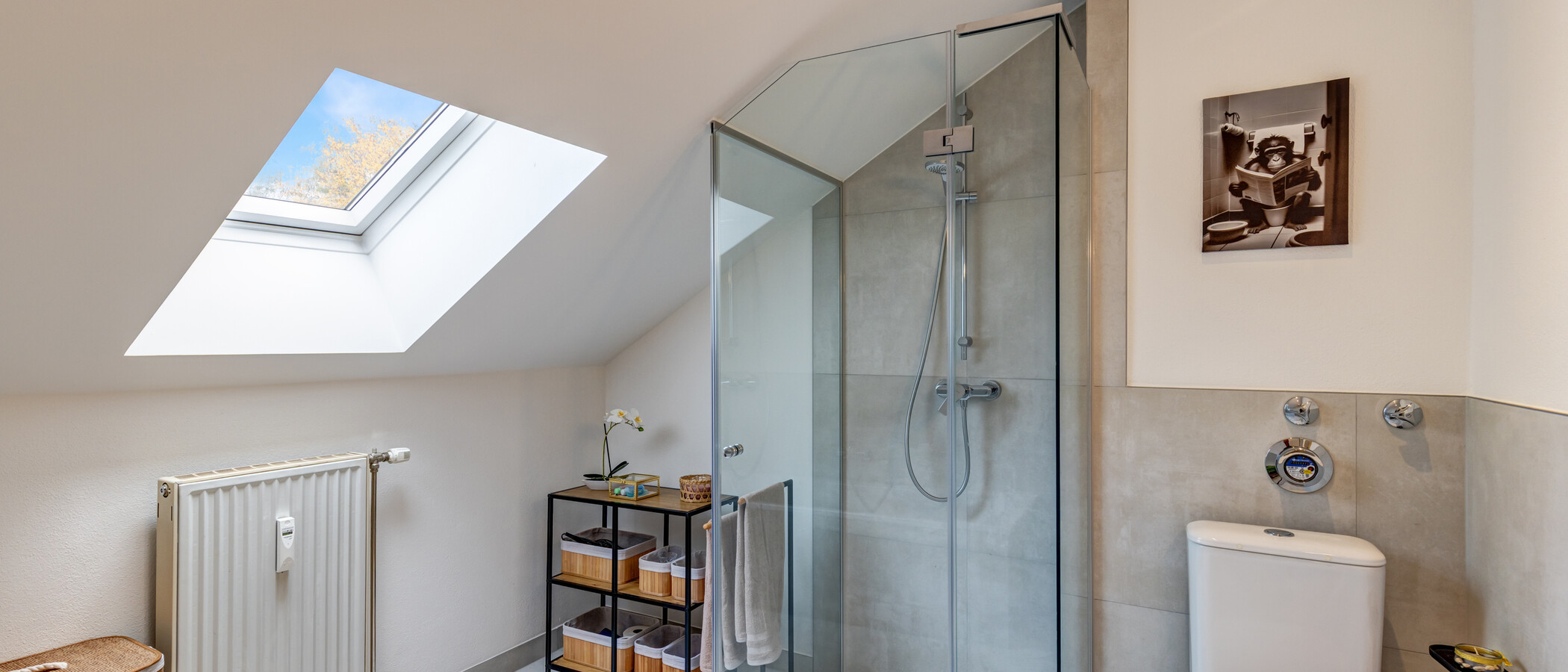 appartement sous les toits München Solln 02 salle de bain 15038