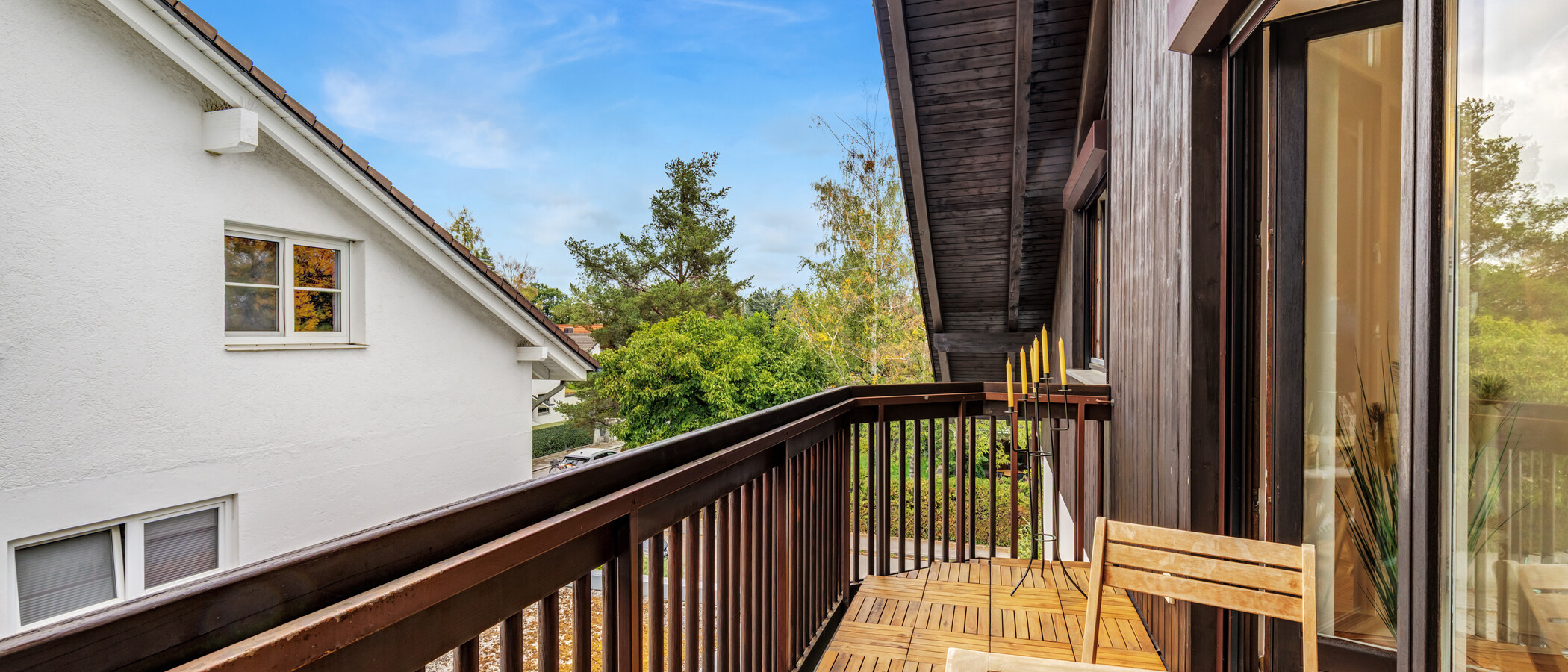 appartement sous les toits München Solln 02 balcon 15038