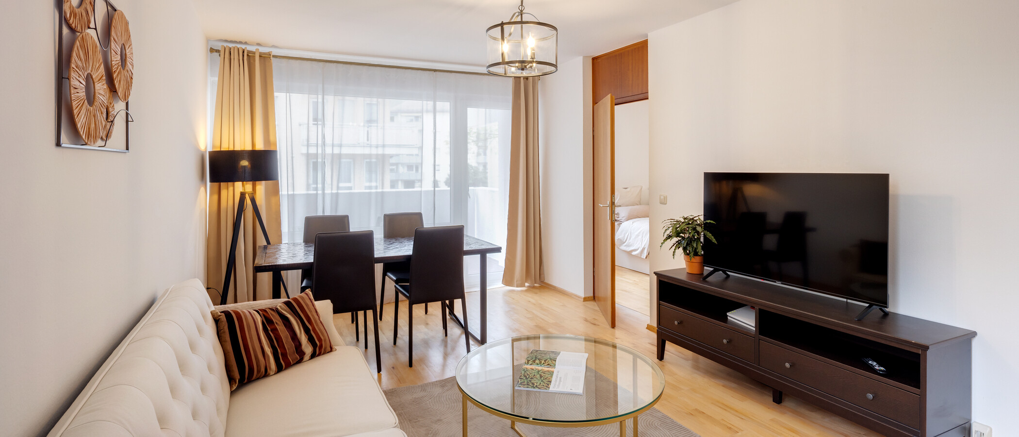 appartement München Schwabing-West 02 pièce à vivre 15039
