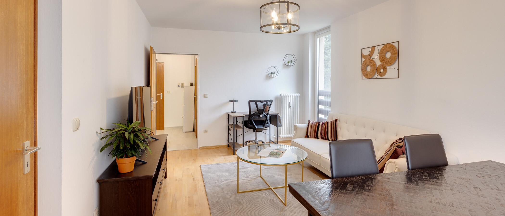 appartement München Schwabing-West 03 pièce à vivre 15039