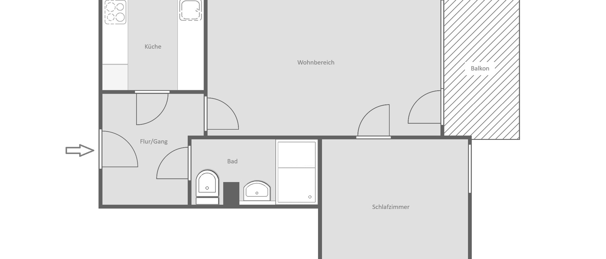 appartement München Schwabing-West 01 plan d'étage 15039