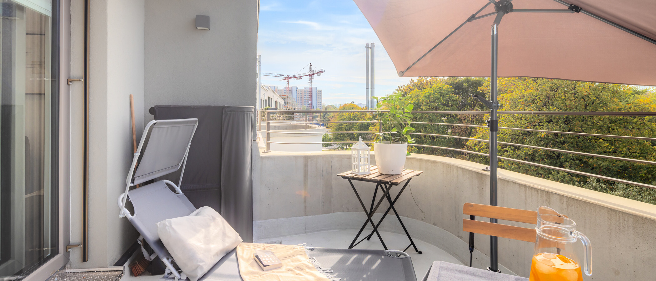 appartement München Neuperlach 03 balcon 15040