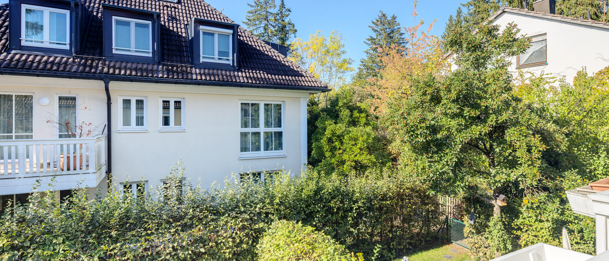 maison mitoyenne placée au milieu de la rangée München Waldtrudering 02 vue 15041