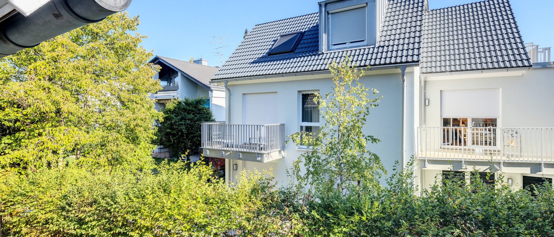 maison mitoyenne placée au milieu de la rangée München Waldtrudering 03 vue 15041