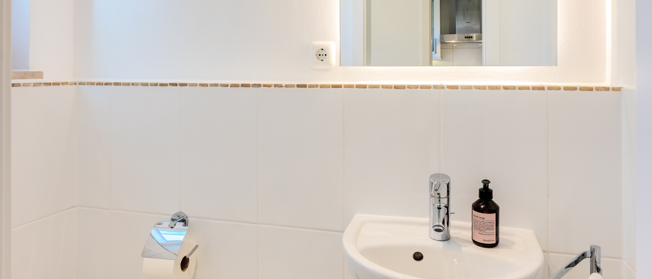 maison mitoyenne placée au milieu de la rangée München Waldtrudering 02 deux toilettes 15041
