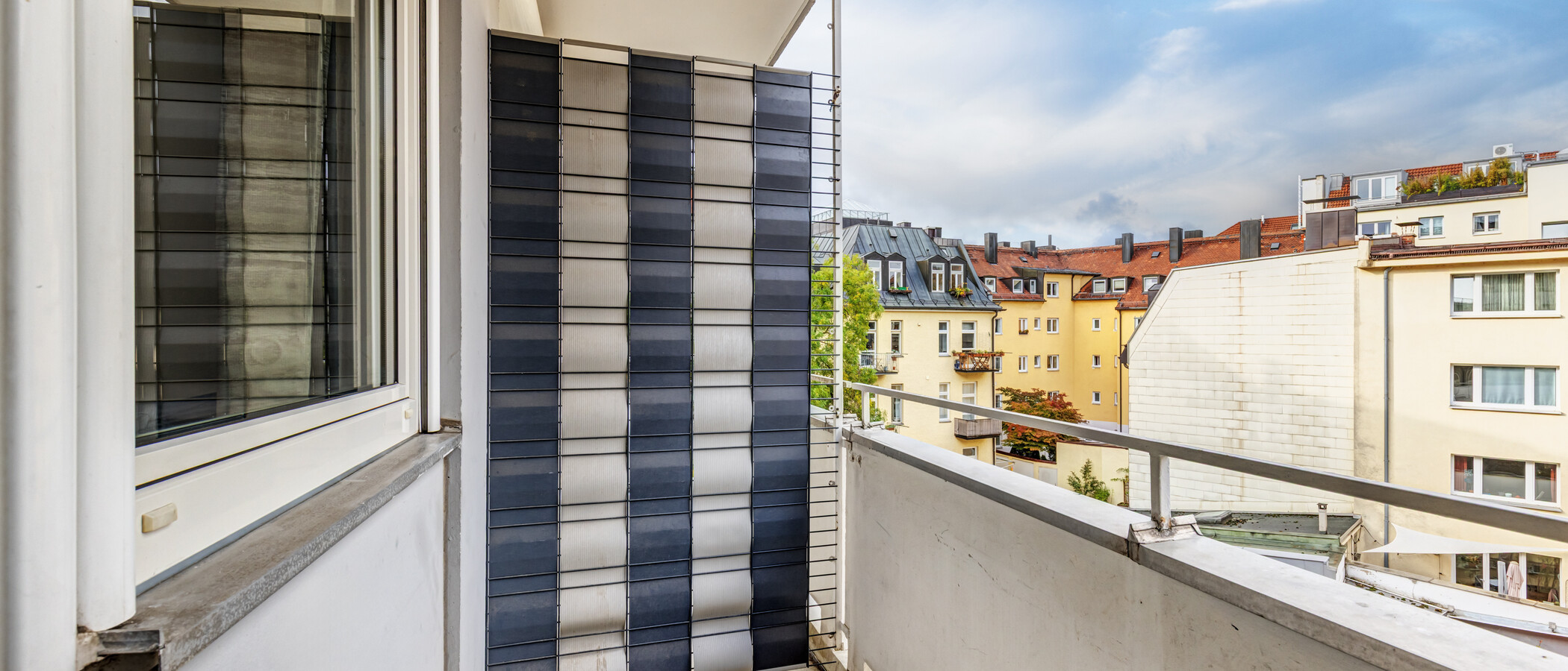 studio München Maxvorstadt - Universitätsviertel 01 balcon 15042