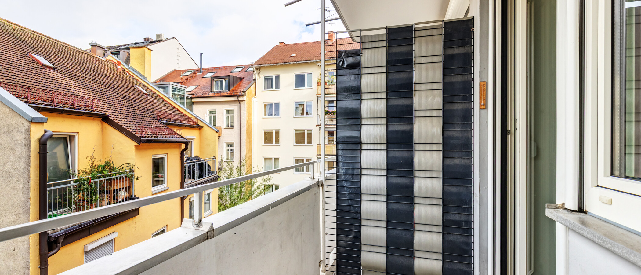 studio München Maxvorstadt - Universitätsviertel 02 balcon 15042