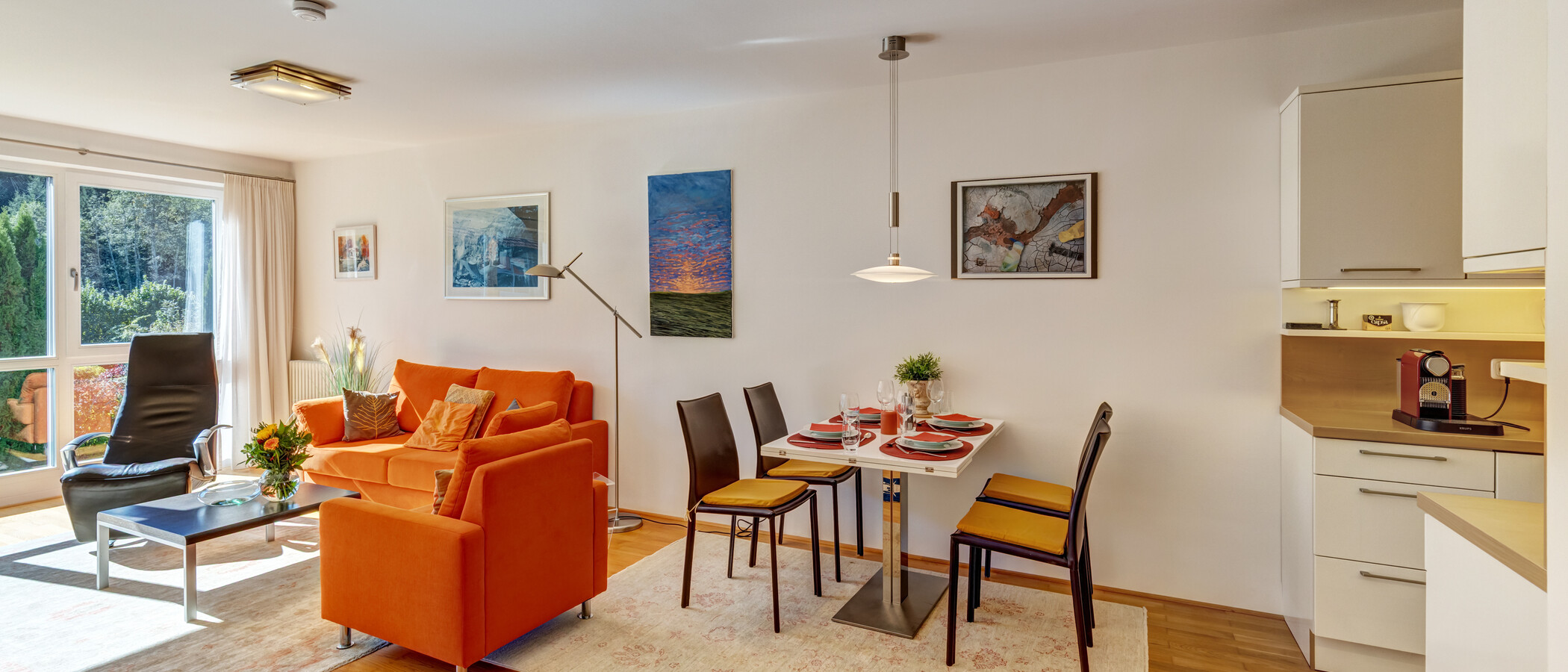 appartement Bad Wiessee 02 pièce à vivre 15048