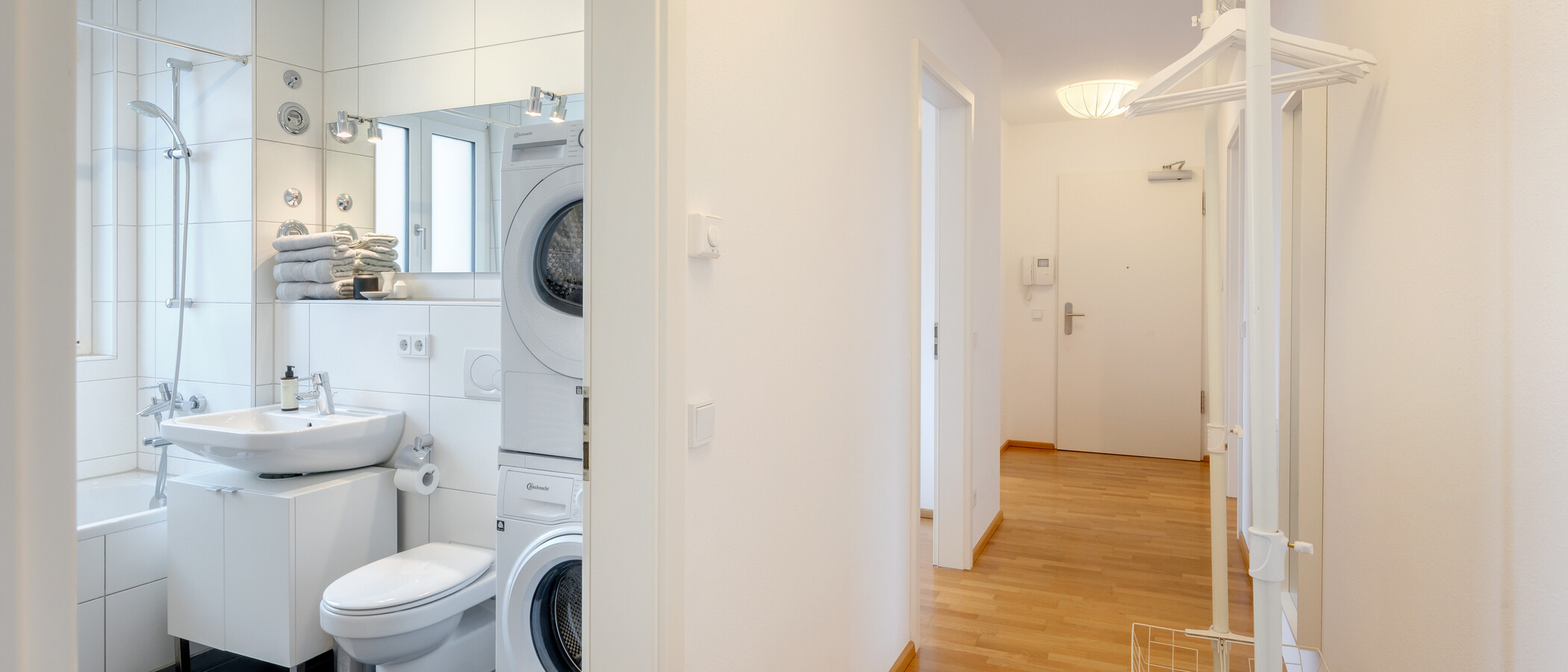 appartement München Parkstadt Schwabing 02 entrée/couloir 15052