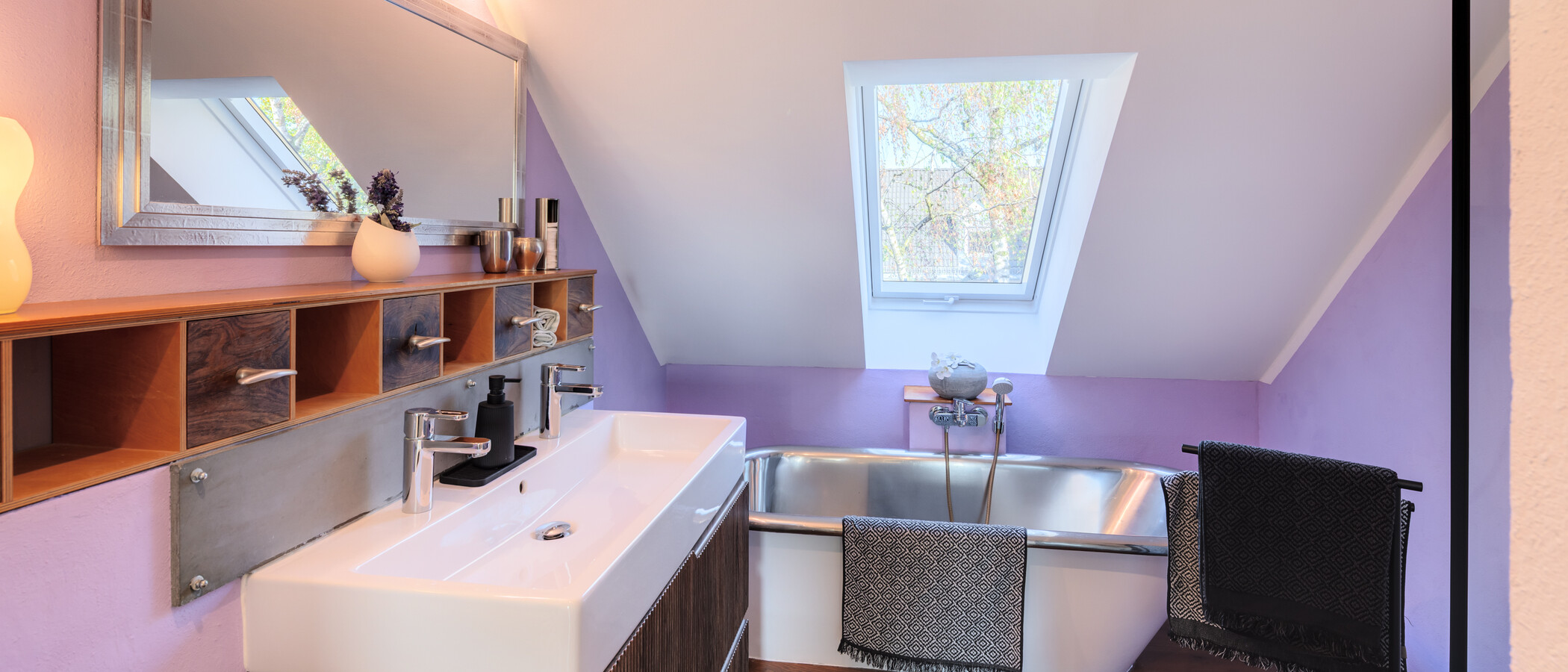 appartement avec mezzanine München Obergiesing 01 salle de bain 15054
