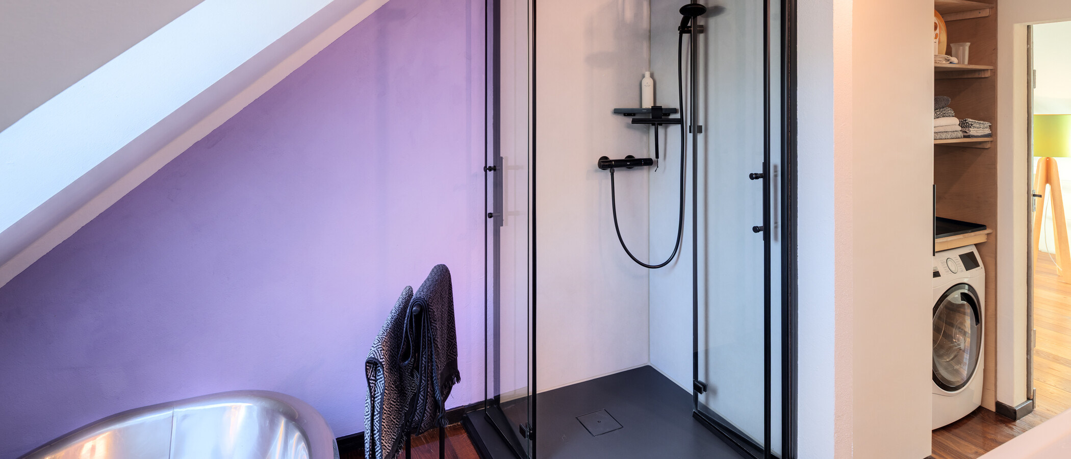 appartement avec mezzanine München Obergiesing 03 salle de bain 15054