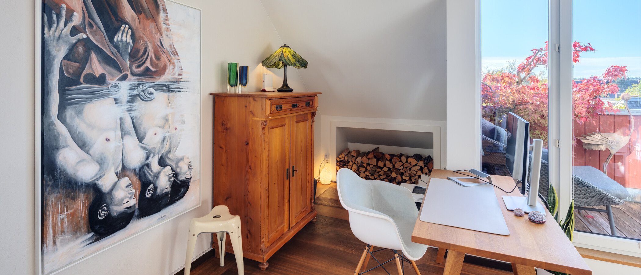 appartement avec mezzanine München Obergiesing 06 pièce à vivre 15054