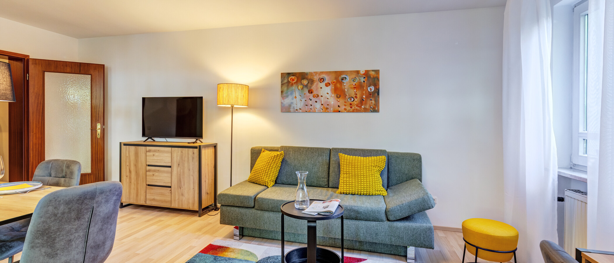 appartement München Fürstenried 02 pièce à vivre 15055