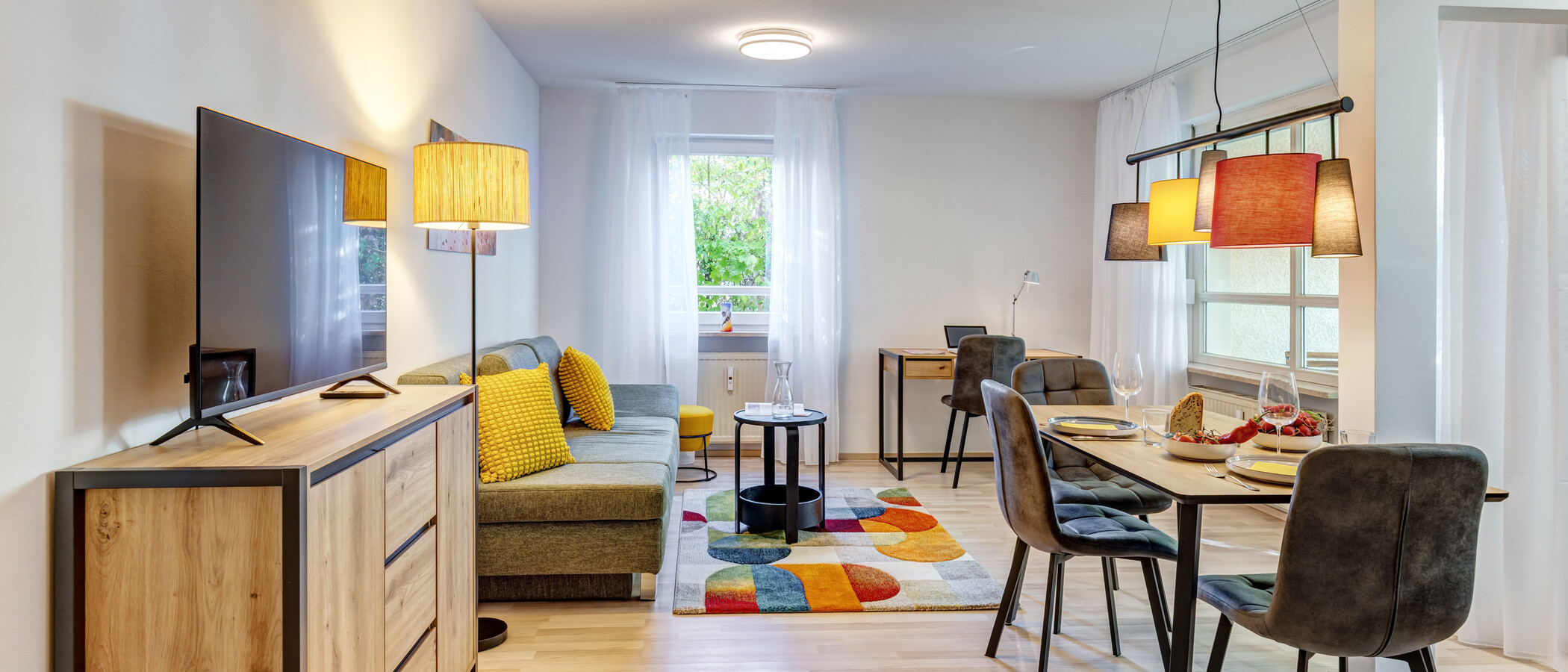 appartement München Fürstenried 03 pièce à vivre 15055