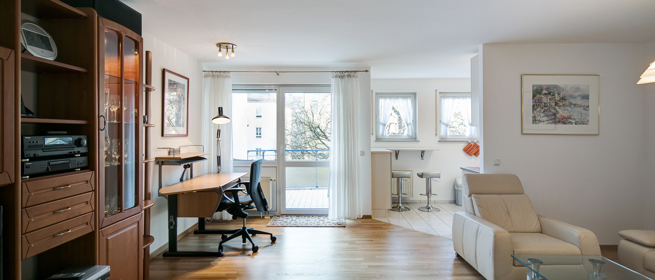 appartement München Glockenbachviertel 04 salon 1531