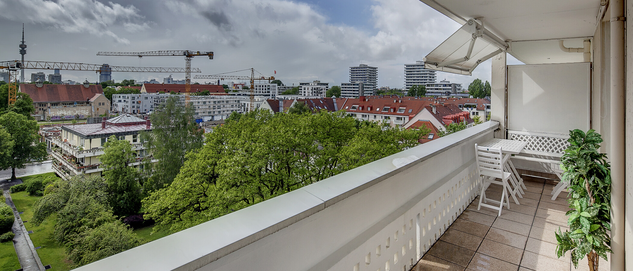 appartement München Schwabing-Nord (zw. Belgrad- & Leopoldstraße) 01 balcon 1541
