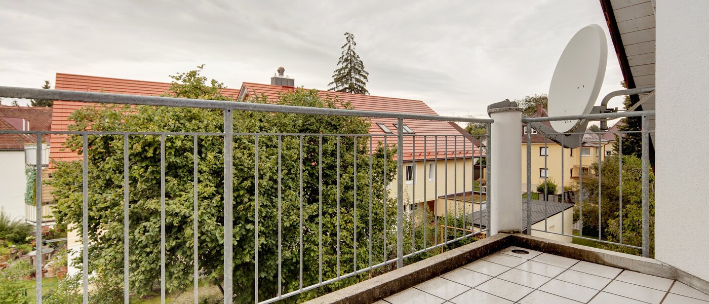 appartement style maisonnette München Waldtrudering 03 balcon 1557