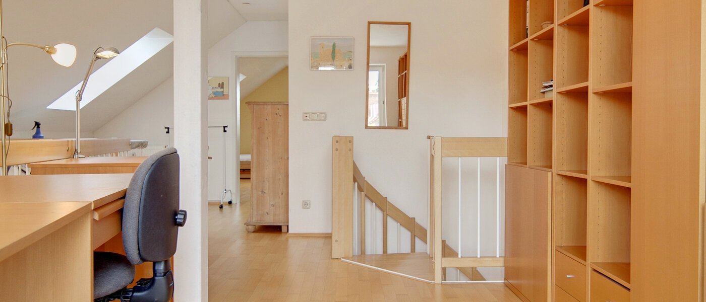 appartement style maisonnette München Waldtrudering 03 coin bureau 1557