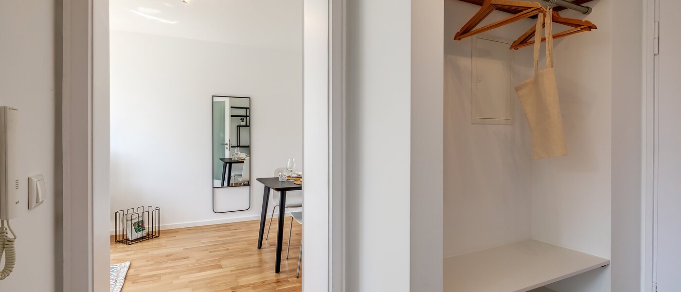 appartement München Schwabing-Georgenschwaige 02 entrée/couloir 1561